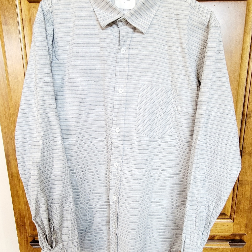 Billy Reid Men's Shirt - Large Slim